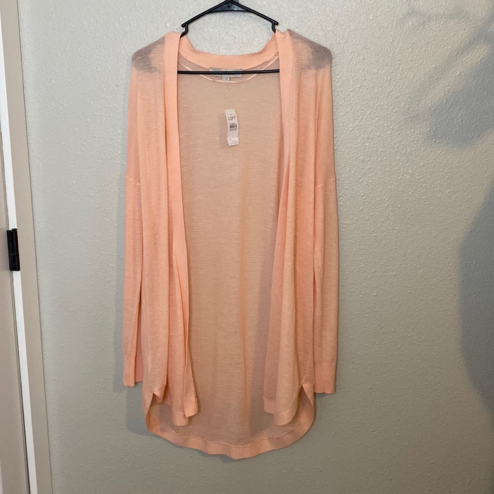 Loft light weight cardigan size Large